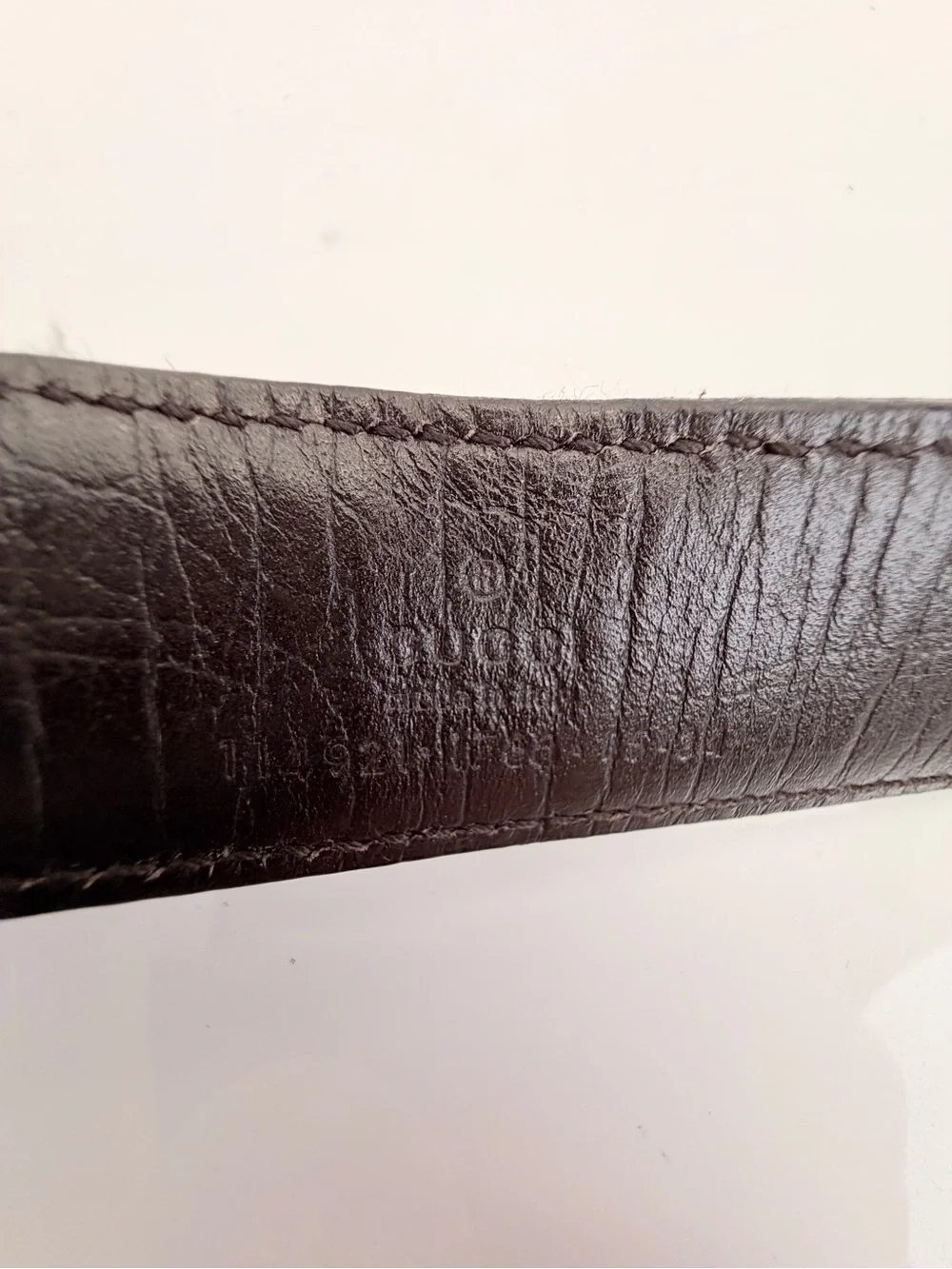 Gucci 85cm Beige/Brown GG Supreme Canvas Buckle Belt 34”